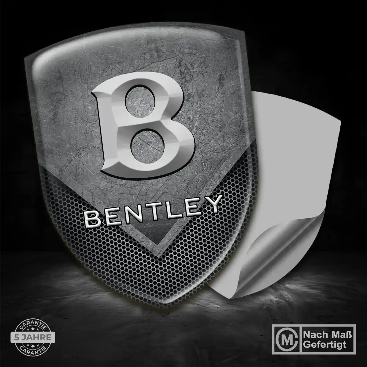 Bentley 3D Gel Aufkleber Auto Tuningfahrzeug