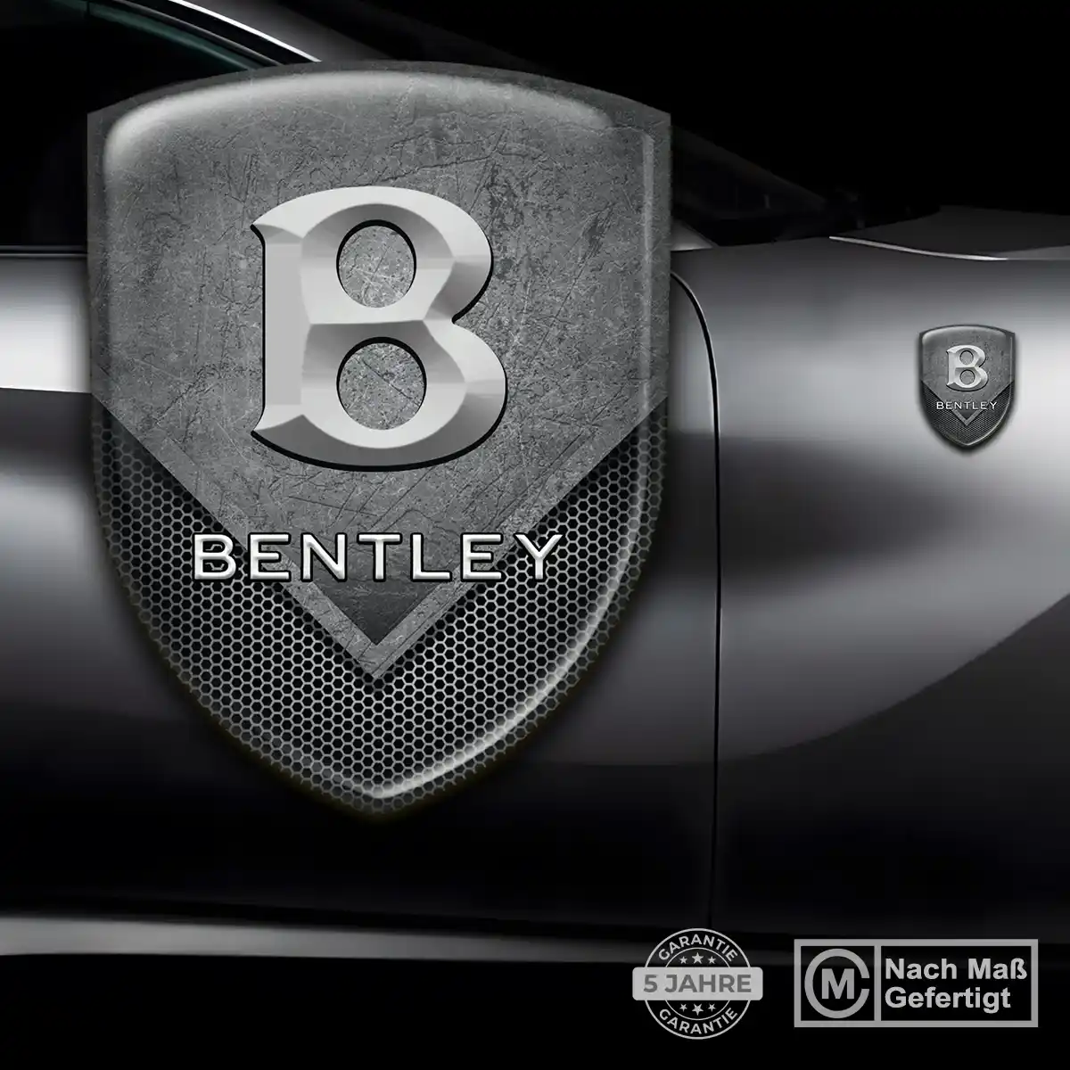 Bentley 3D Gel Aufkleber Auto Tuningfahrzeug