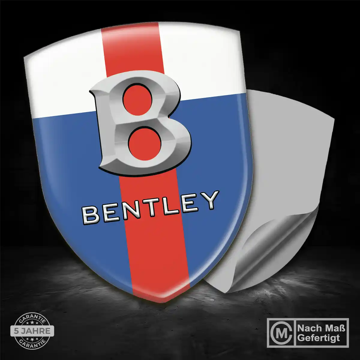 Bentley 3D Gel Aufkleber Emblem Auto Edles Design