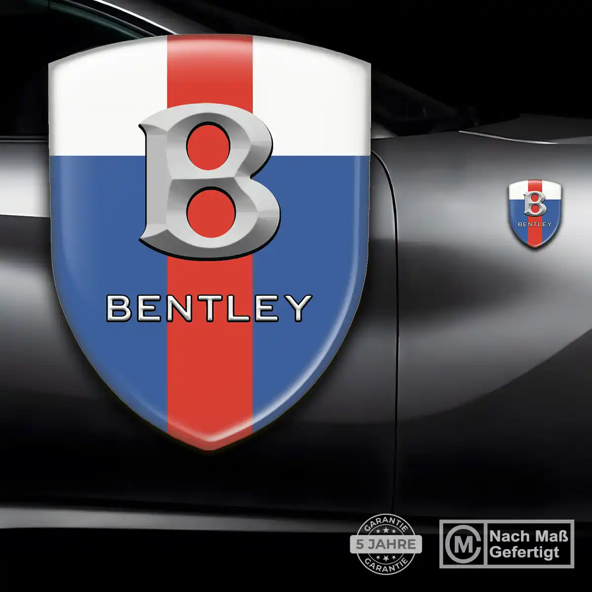 Bentley 3D Gel Aufkleber Emblem Auto Edles Design