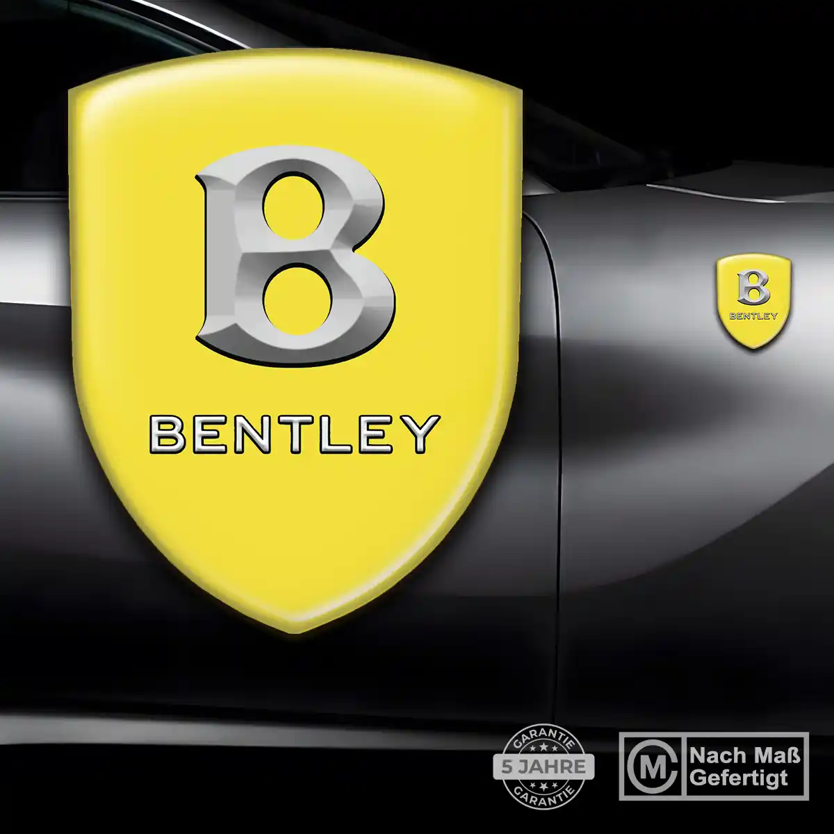 Bentley 3D Gel Aufkleber Emblem Auto Exterieurdesign