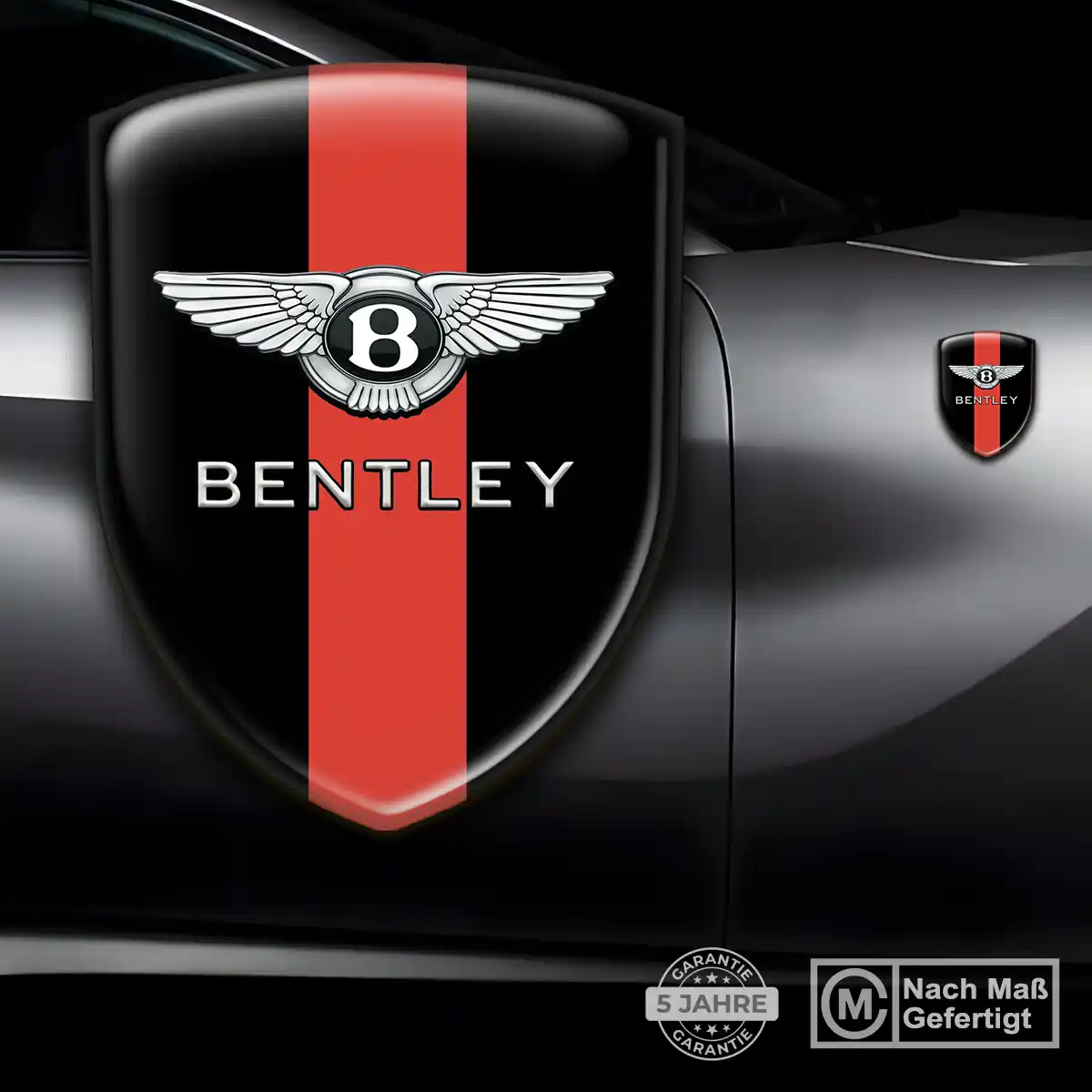 Bentley 3D Gel Aufkleber Emblem Auto Limitierte Auflage