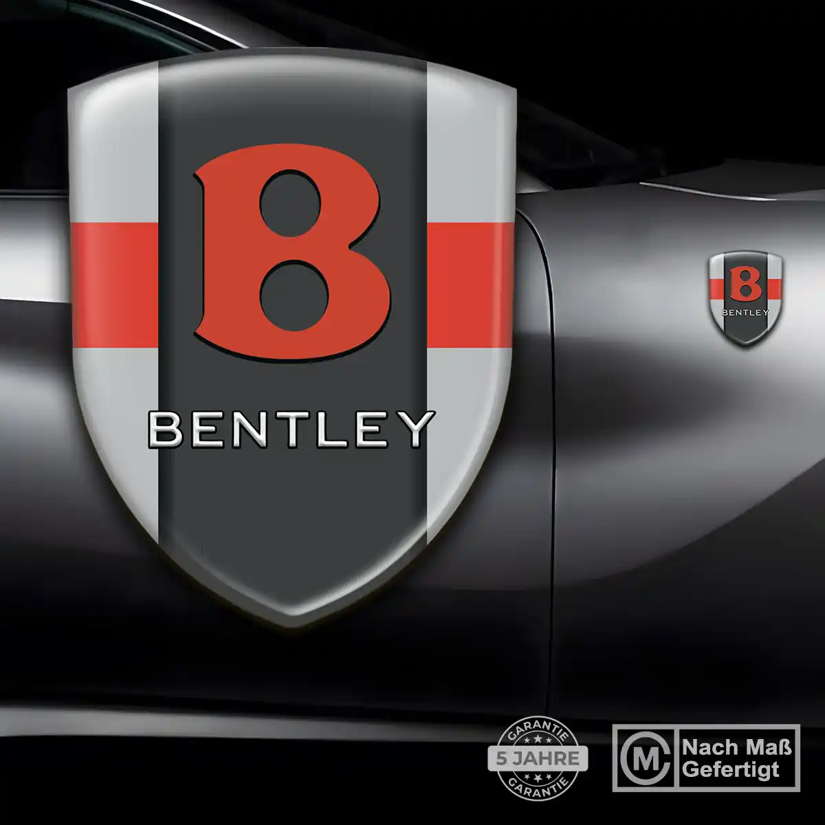 Bentley 3D Gel Aufkleber Emblem Auto Markenedition
