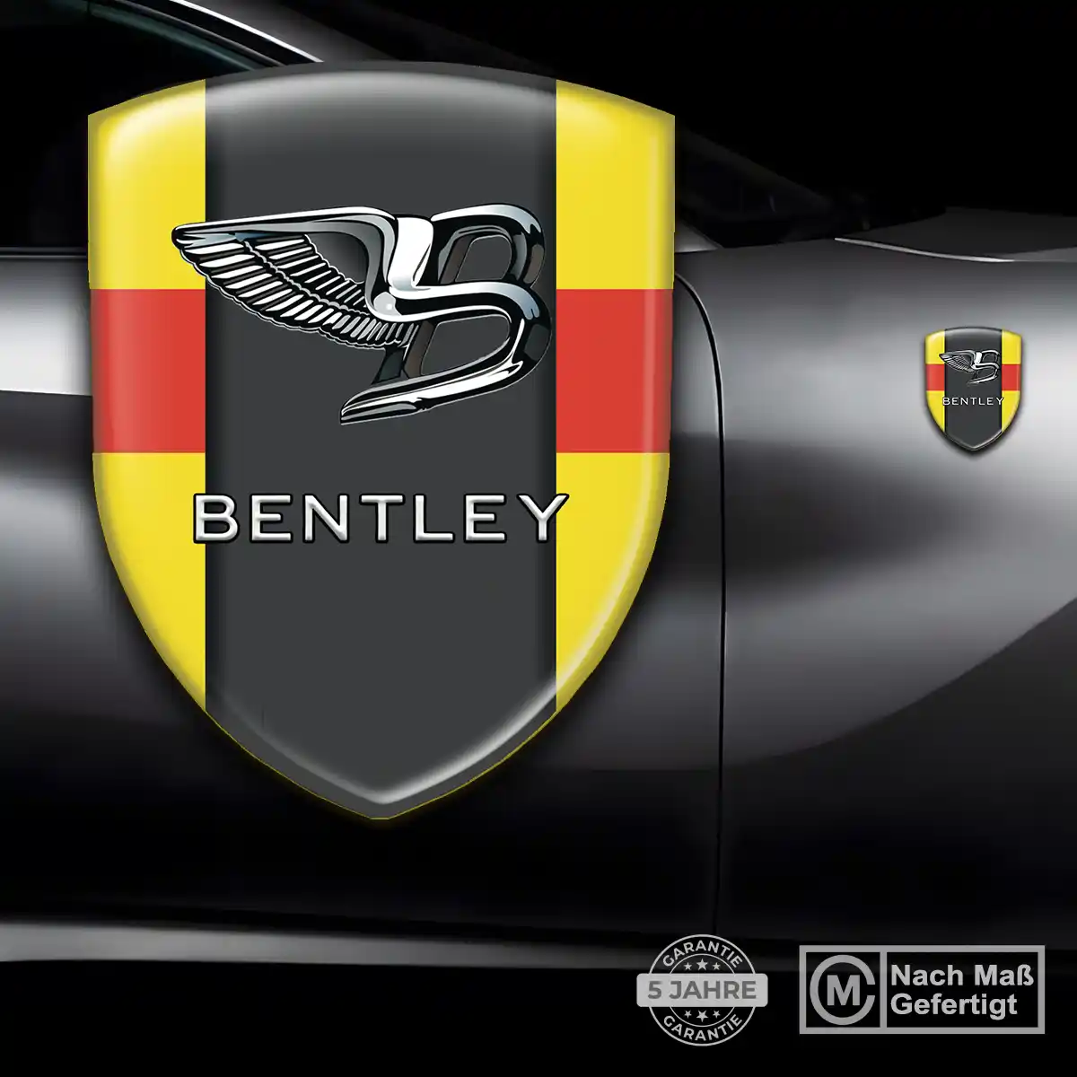 Bentley 3D Gel Aufkleber Emblem Auto Modernes Design