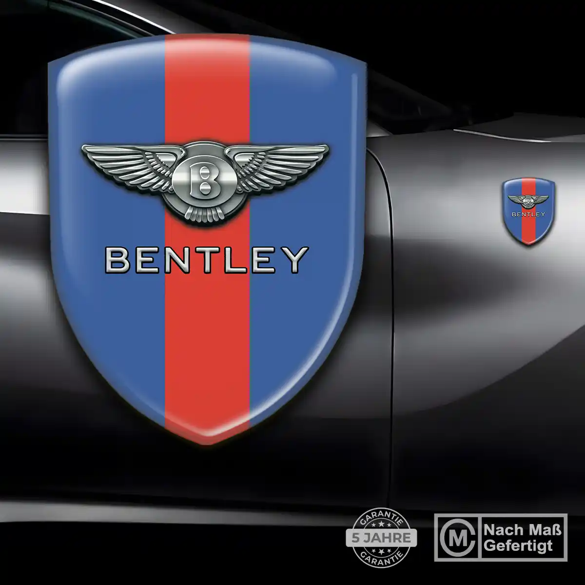 Bentley 3D Gel Aufkleber Emblem Auto Premium-Edition