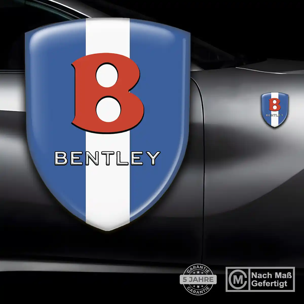 Bentley 3D Gel Aufkleber Emblem Auto Stilvolles Design
