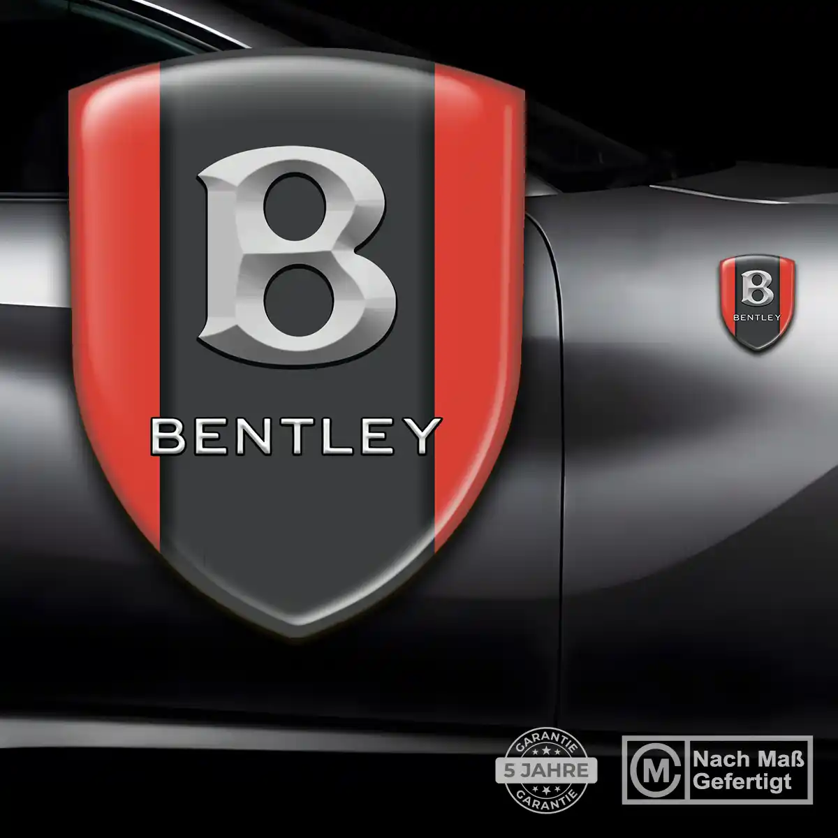 Bentley 3D Gel Aufkleber Emblem Auto Tuningfahrzeug