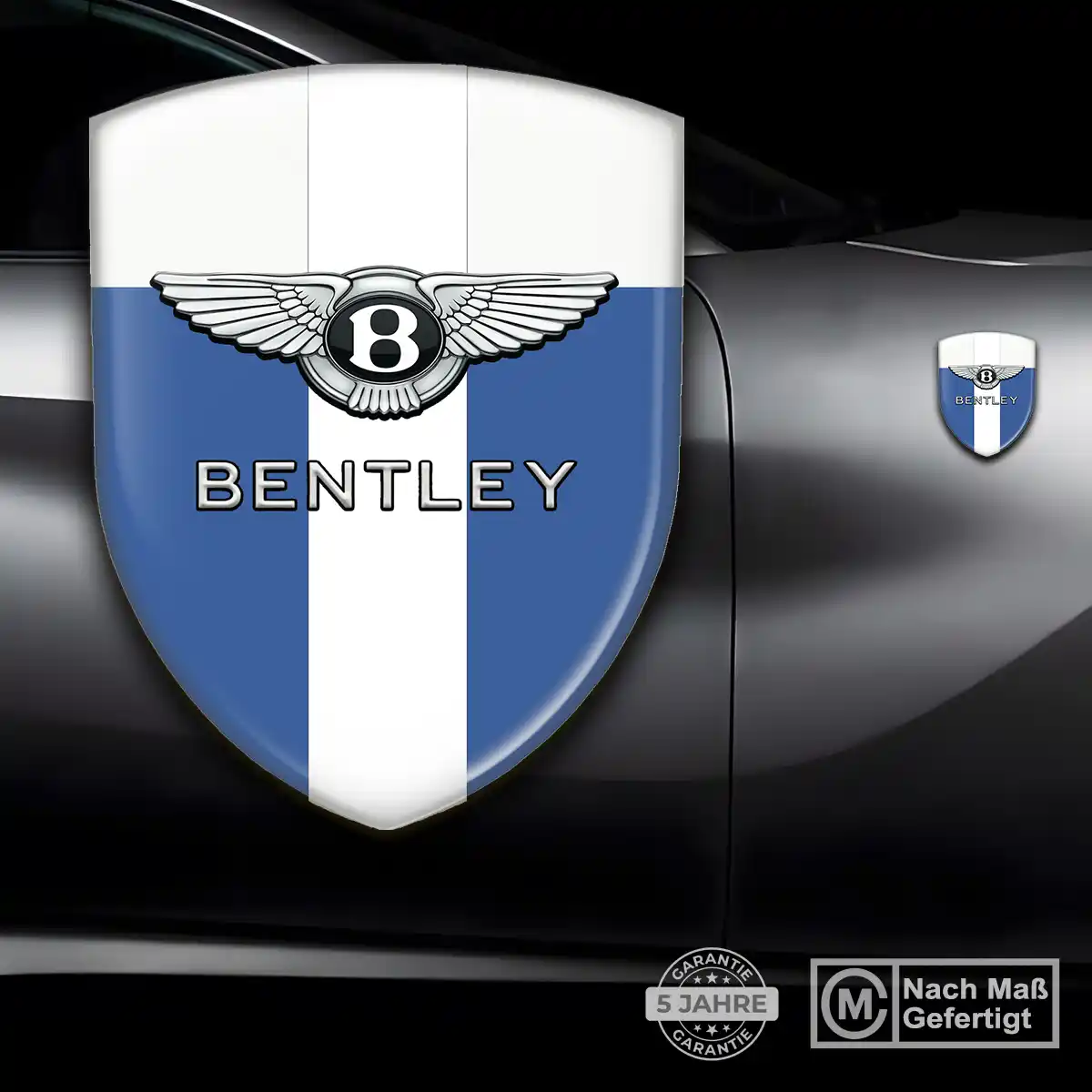 Bentley 3D Gel Aufkleber Emblem Überzeugende Qualität