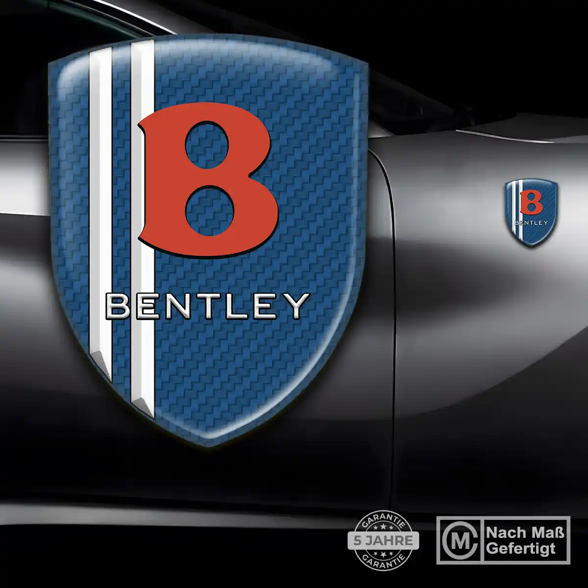 Bentley 3D Gel Aufkleber Emblem Limitierte Auflage