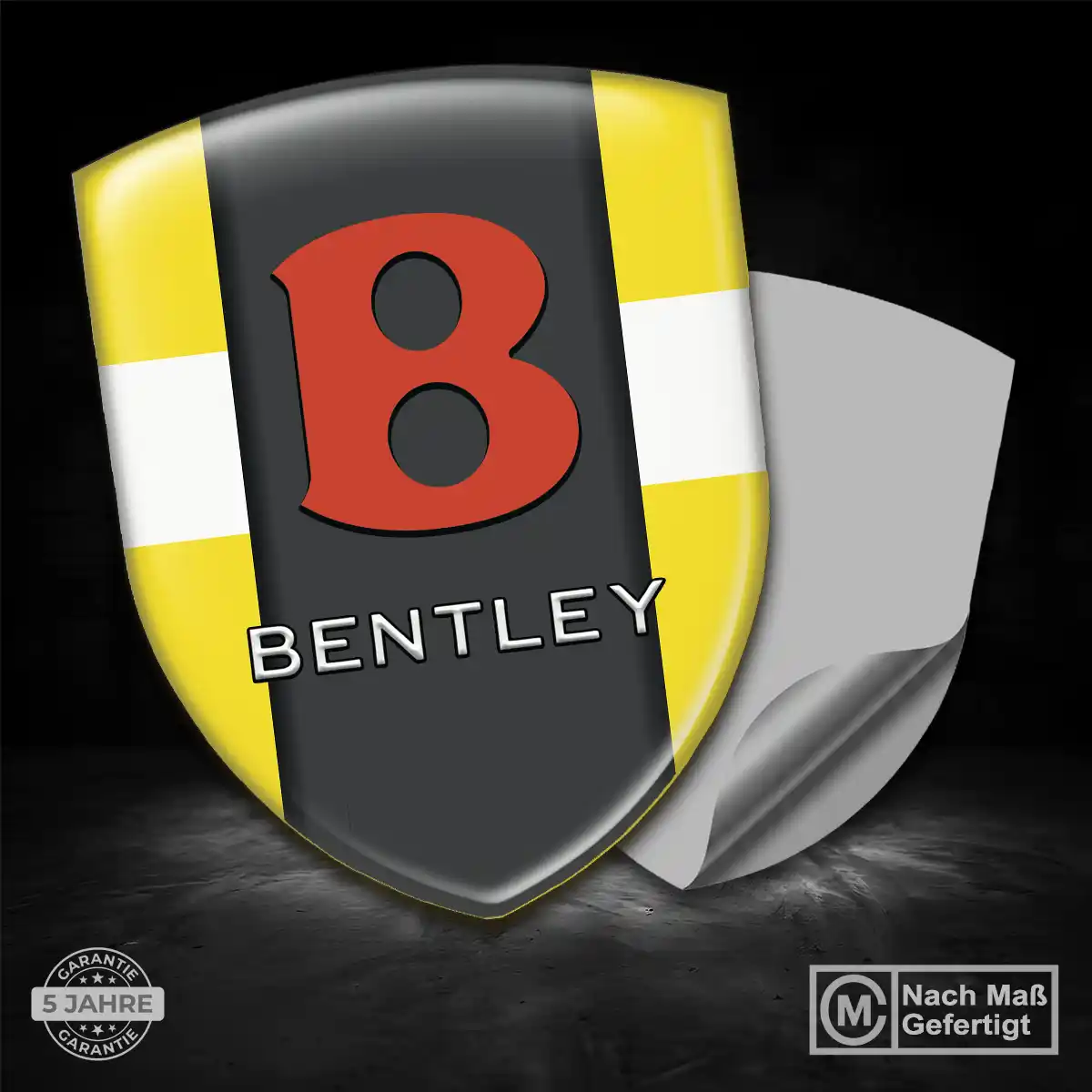 Bentley 3D Gel Aufkleber Emblem Spitzenqualität