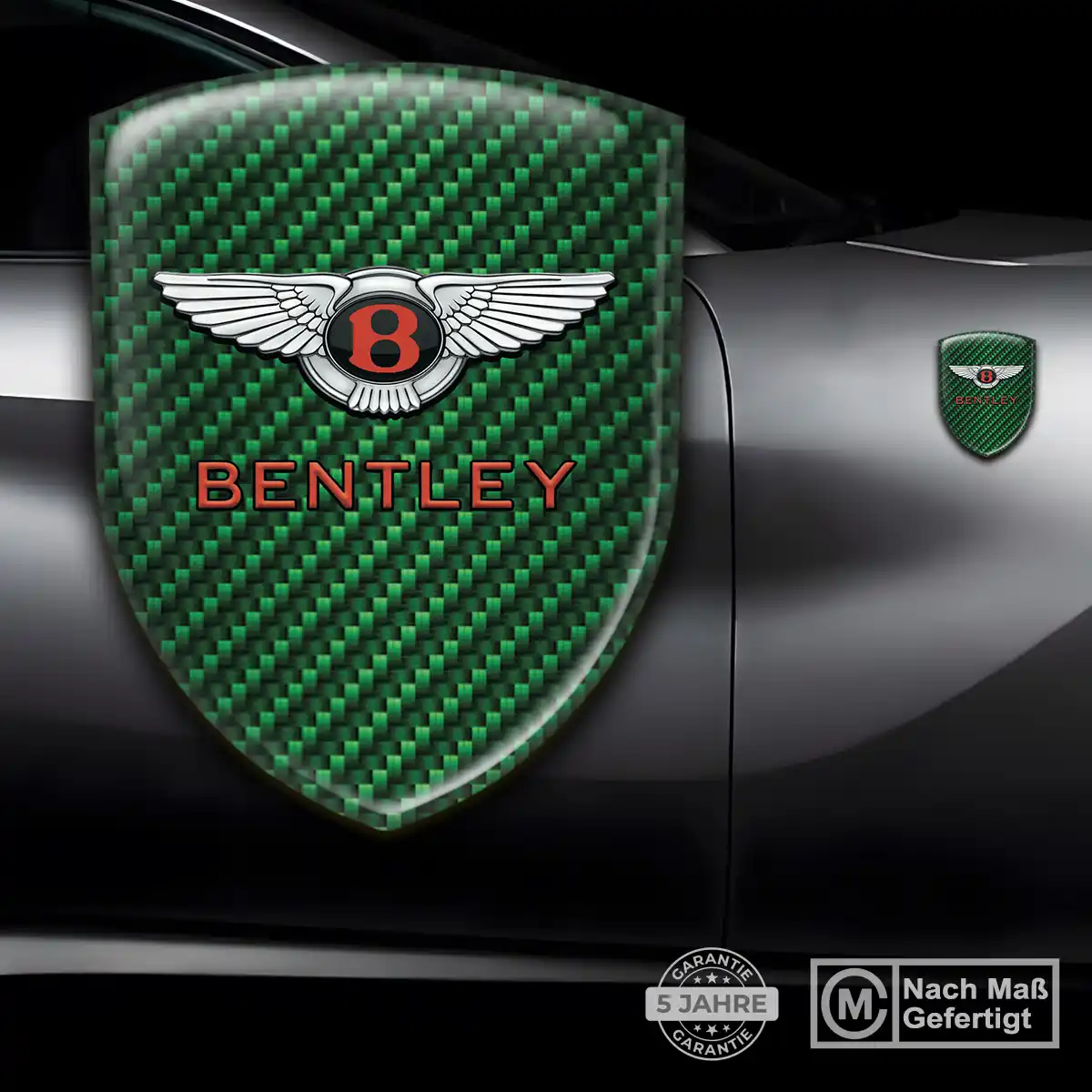 Bentley 3D Gel Aufkleber Emblem Tuningfahrzeug
