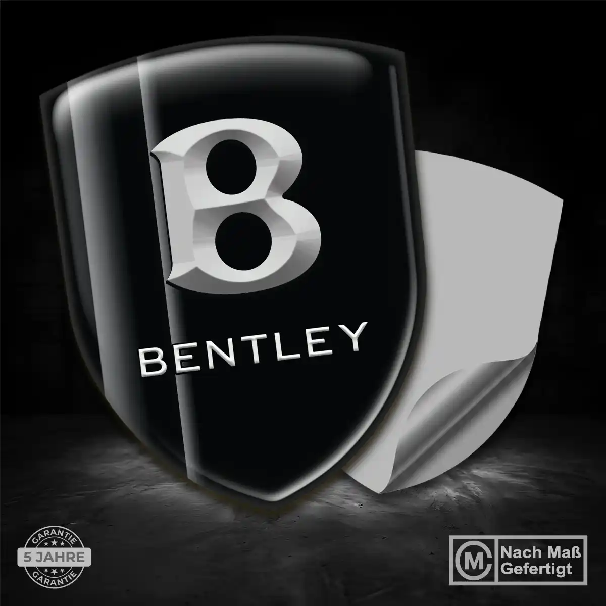 Bentley 3D Gel Aufkleber Embleme Anspruchsvolles Design