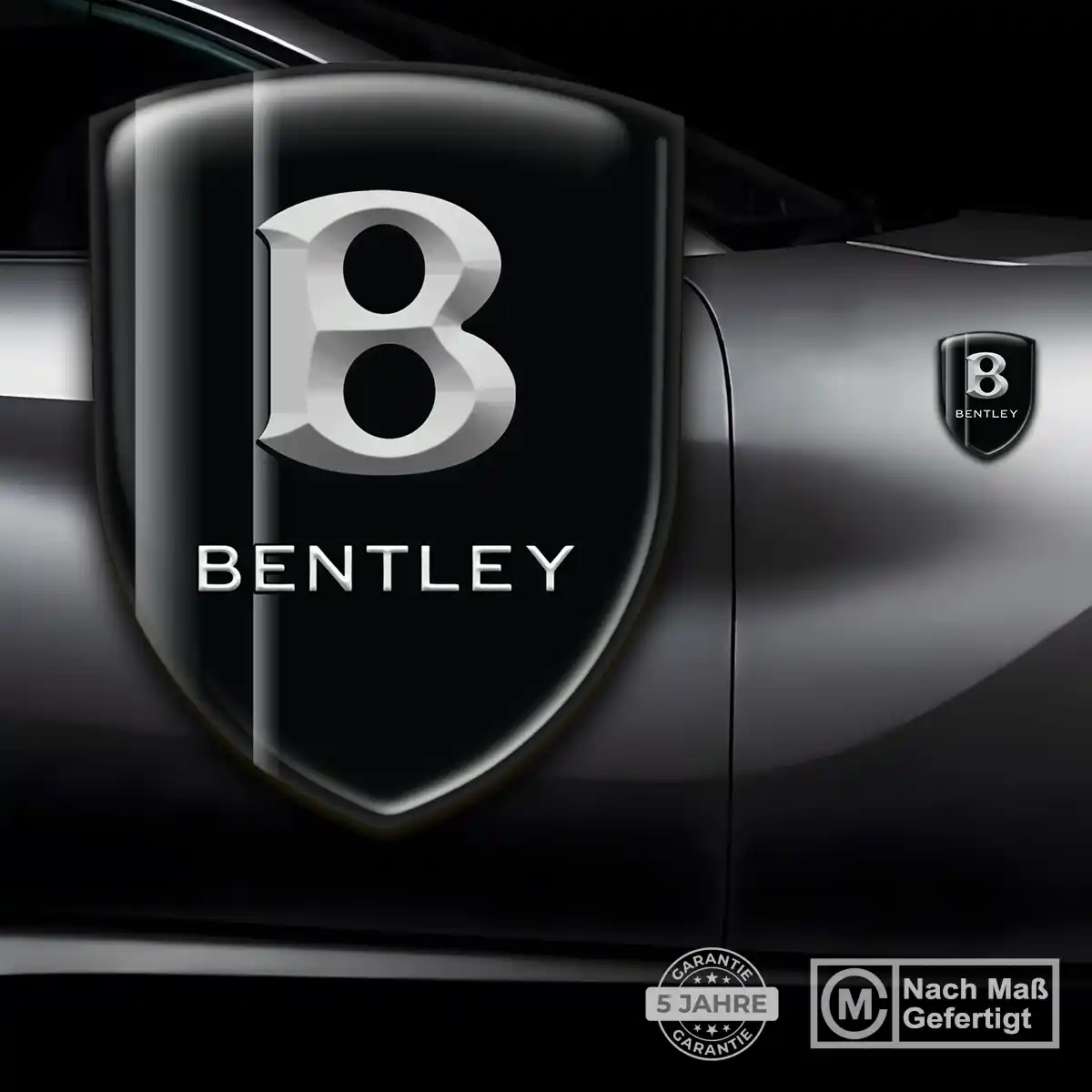 Bentley 3D Gel Aufkleber Embleme Anspruchsvolles Design