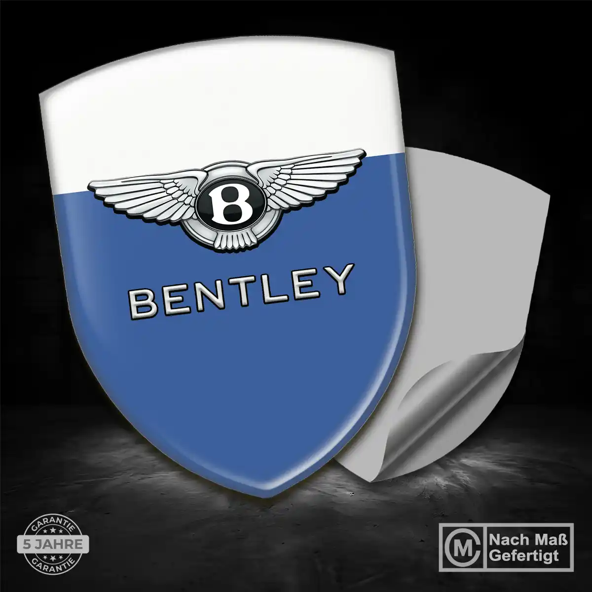 Bentley 3D Gel Aufkleber Embleme Auto Hochwertiges Harz
