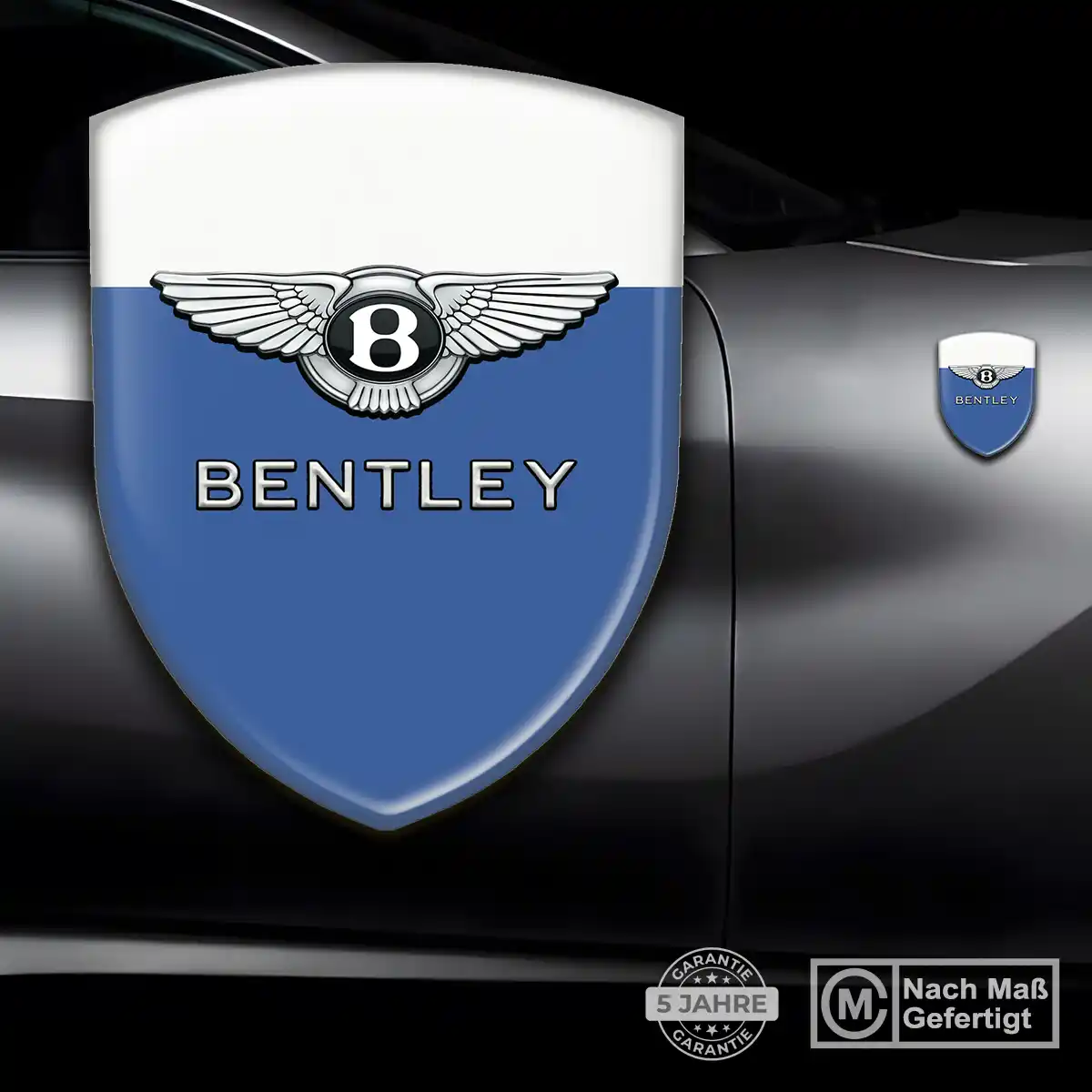 Bentley 3D Gel Aufkleber Embleme Auto Hochwertiges Harz