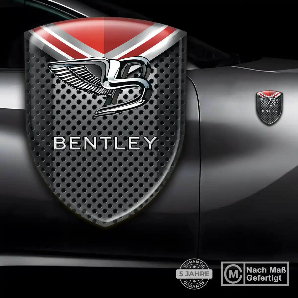 Bentley 3D Gel Aufkleber Embleme Auto Limitierte Auflage