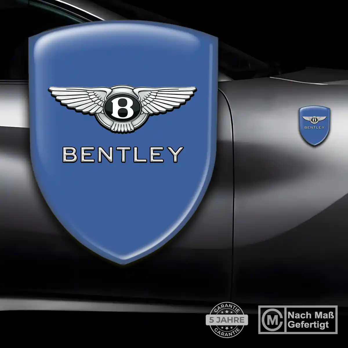 Bentley 3D Gel Aufkleber Embleme Auto Modernes Design