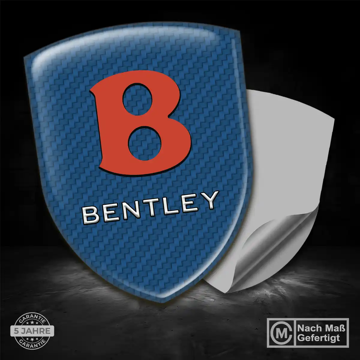 Bentley 3D Gel Aufkleber Embleme Auto Premium-Edition
