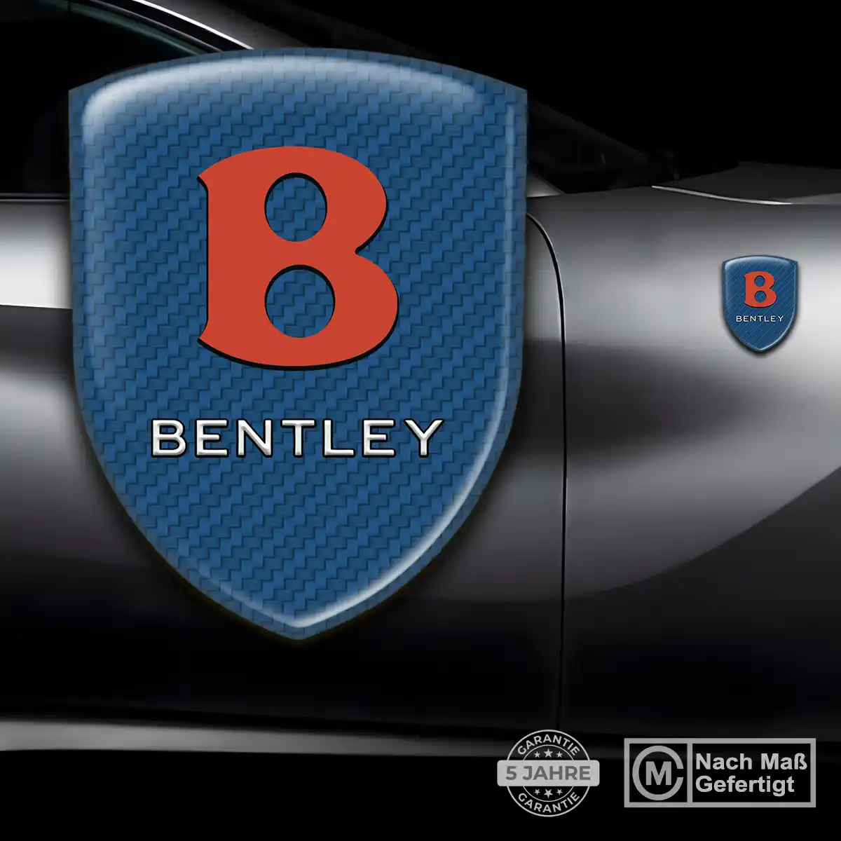 Bentley 3D Gel Aufkleber Embleme Auto Premium-Edition