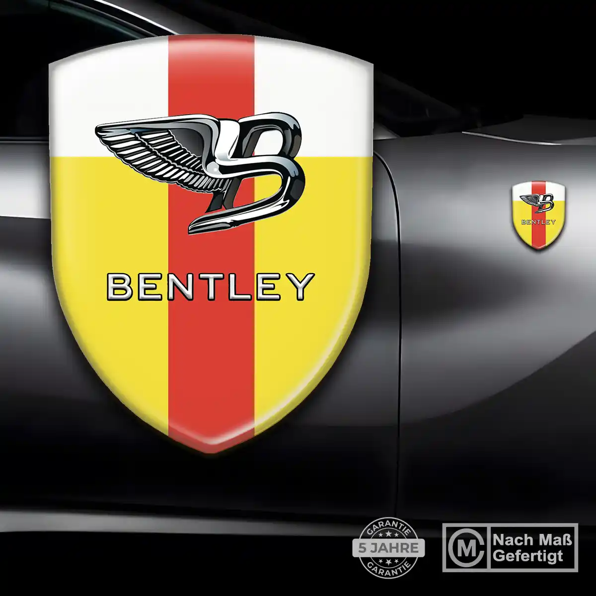 Bentley 3D Gel Aufkleber Embleme Auto Stilvolles Design