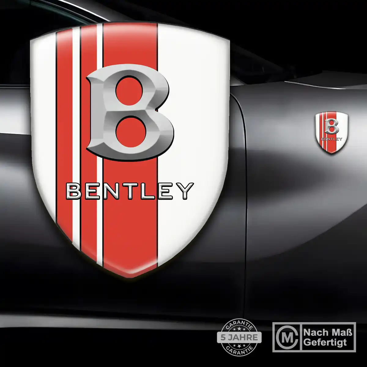 Bentley 3D Gel Aufkleber Embleme Auto Tuningfahrzeug