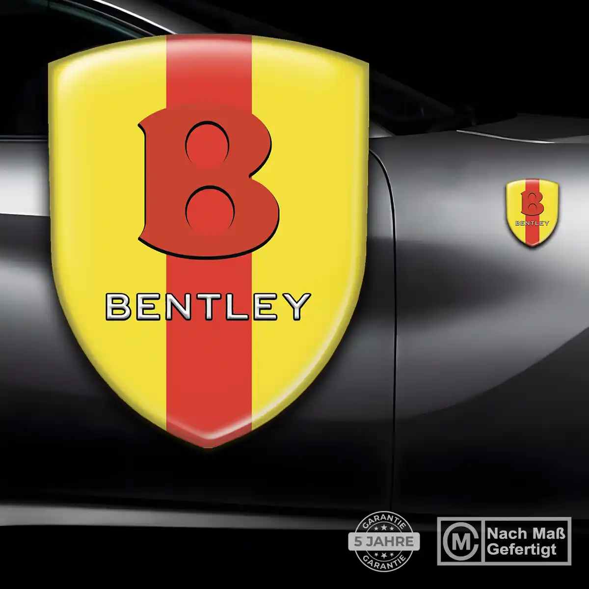 Bentley 3D Gel Aufkleber Embleme Überzeugende Qualität