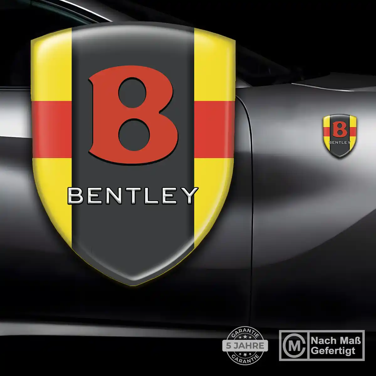 Bentley 3D Gel Aufkleber Embleme Exterieurdesign