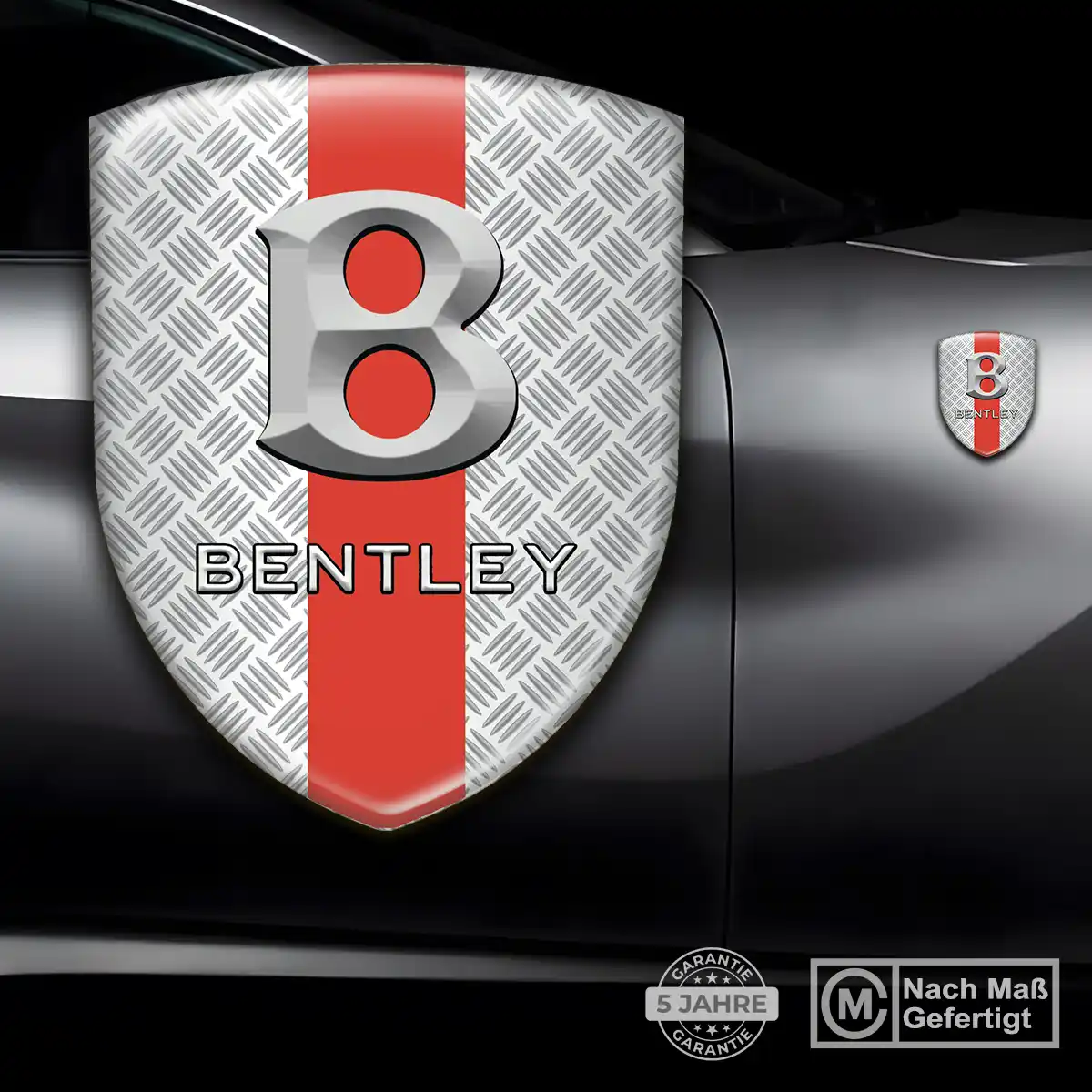 Bentley 3D Gel Aufkleber Embleme Limitierte Auflage