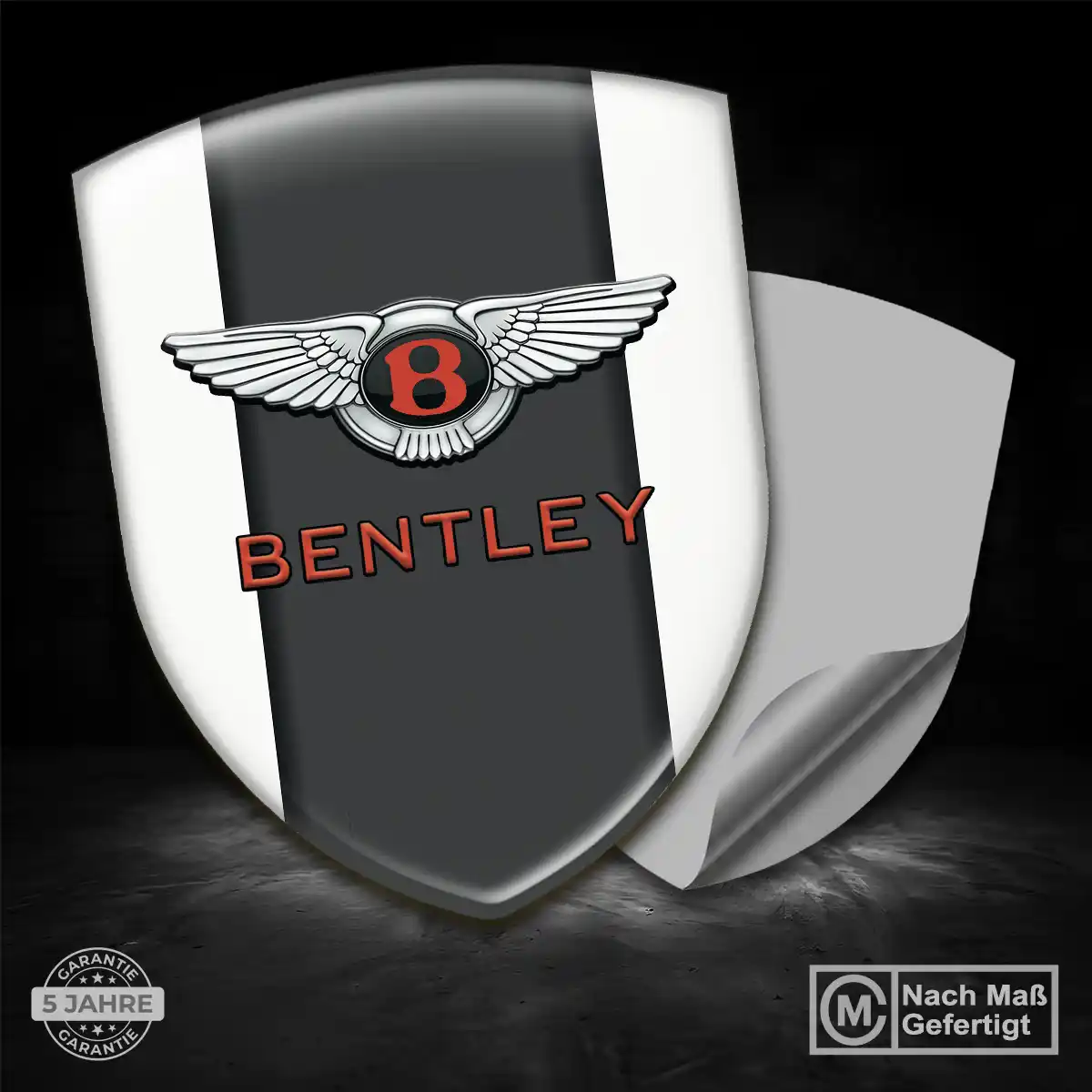 Bentley 3D Gel Aufkleber Embleme Premium-Edition