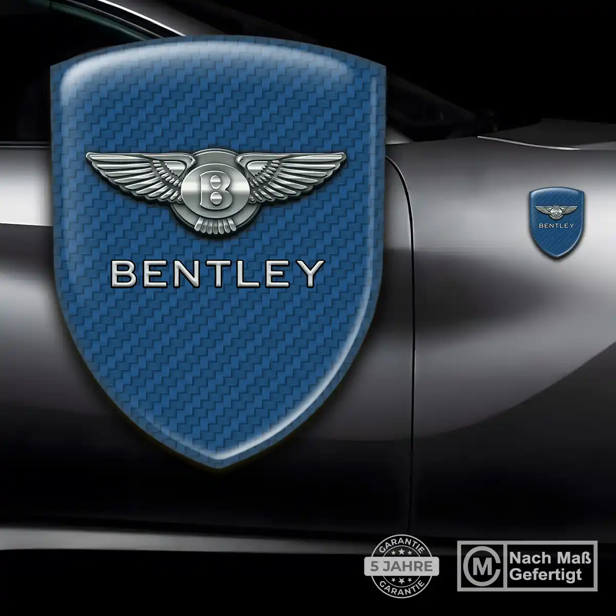 Bentley 3D Gel Aufkleber Embleme Premiumqualität