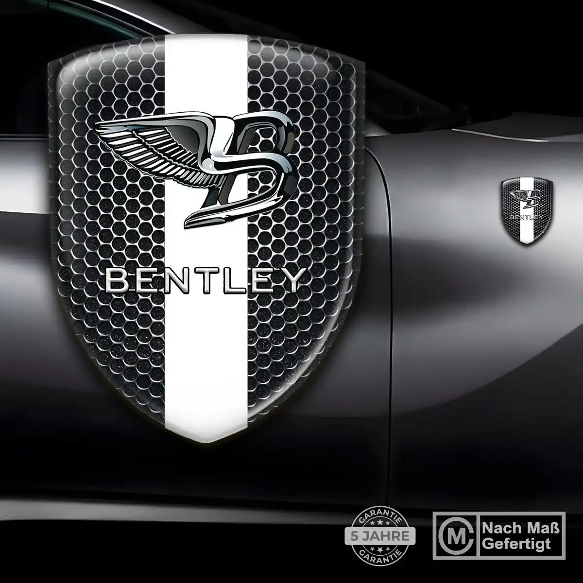 Bentley 3D Gel Aufkleber Höchste Qualität