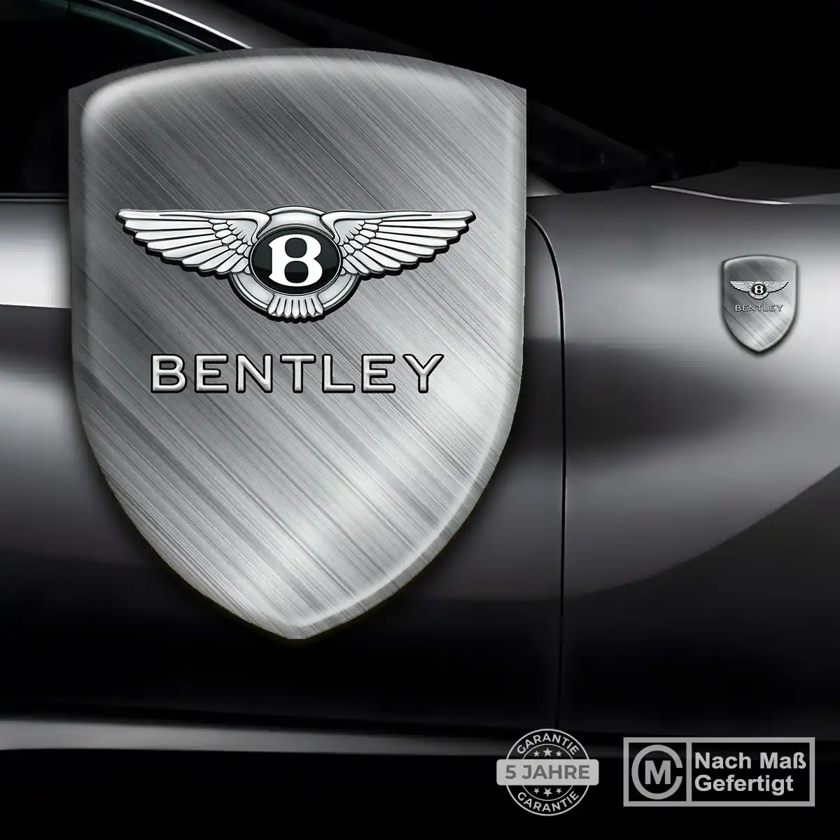 Bentley 3D Gel Aufkleber Interieurdesign
