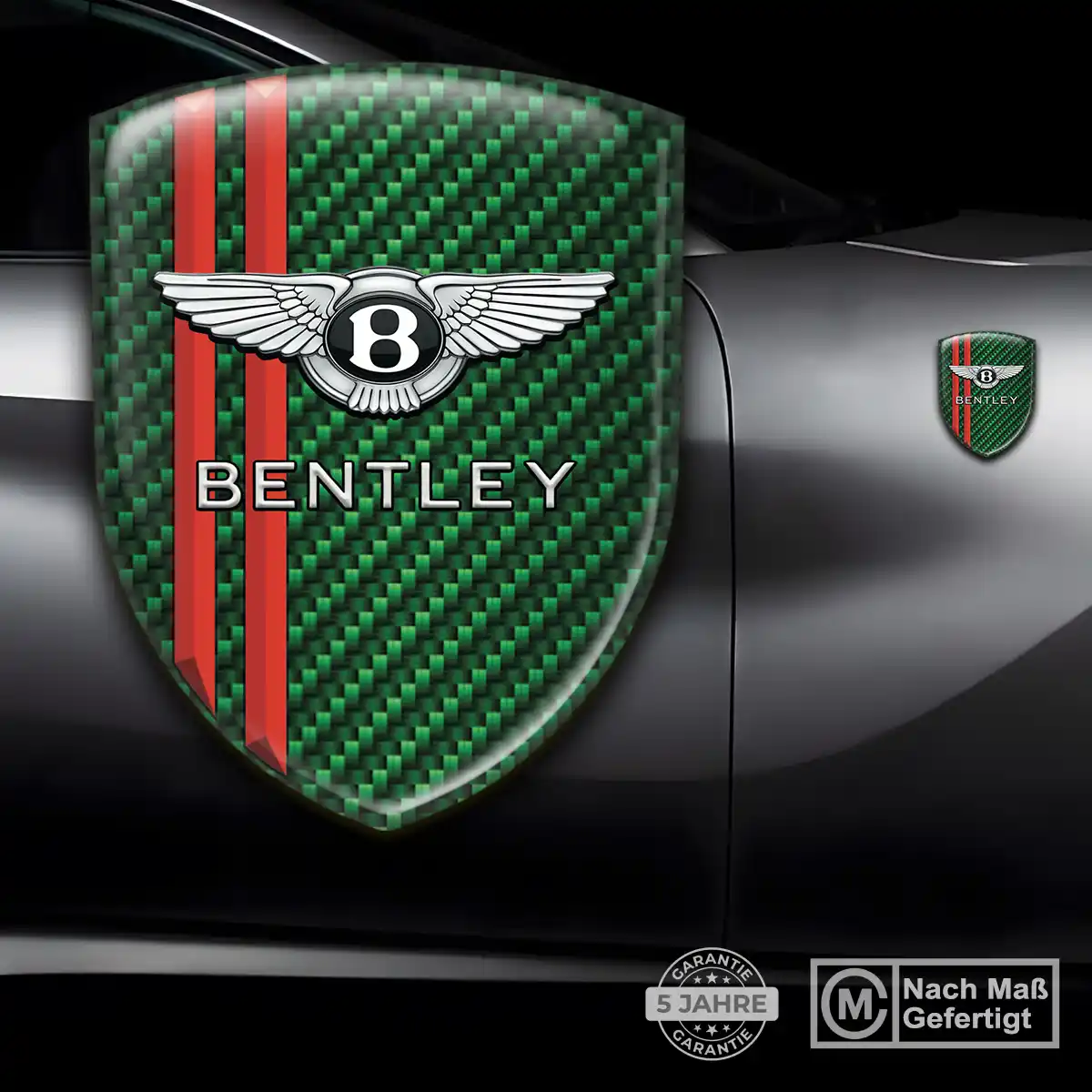 Bentley 3D Gel Aufkleber Premium-Edition