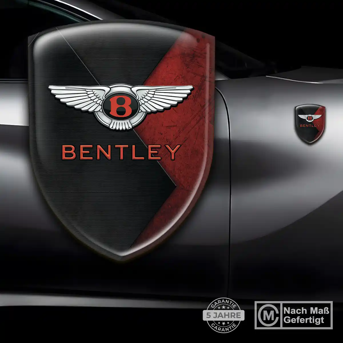 Bentley 3D Gel Aufkleber Premiumqualität