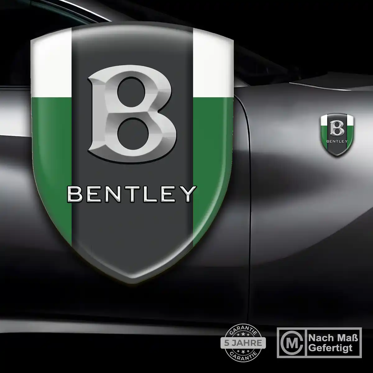 Bentley 3D Gel Aufkleber Silikon Auto Höchste Qualität