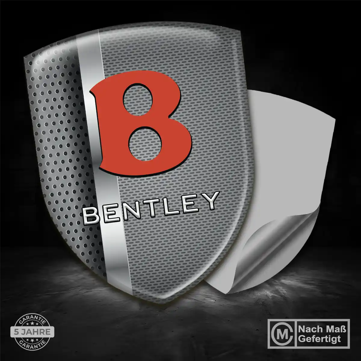 Bentley 3D Gel Aufkleber Silikon Auto Hohe Qualität