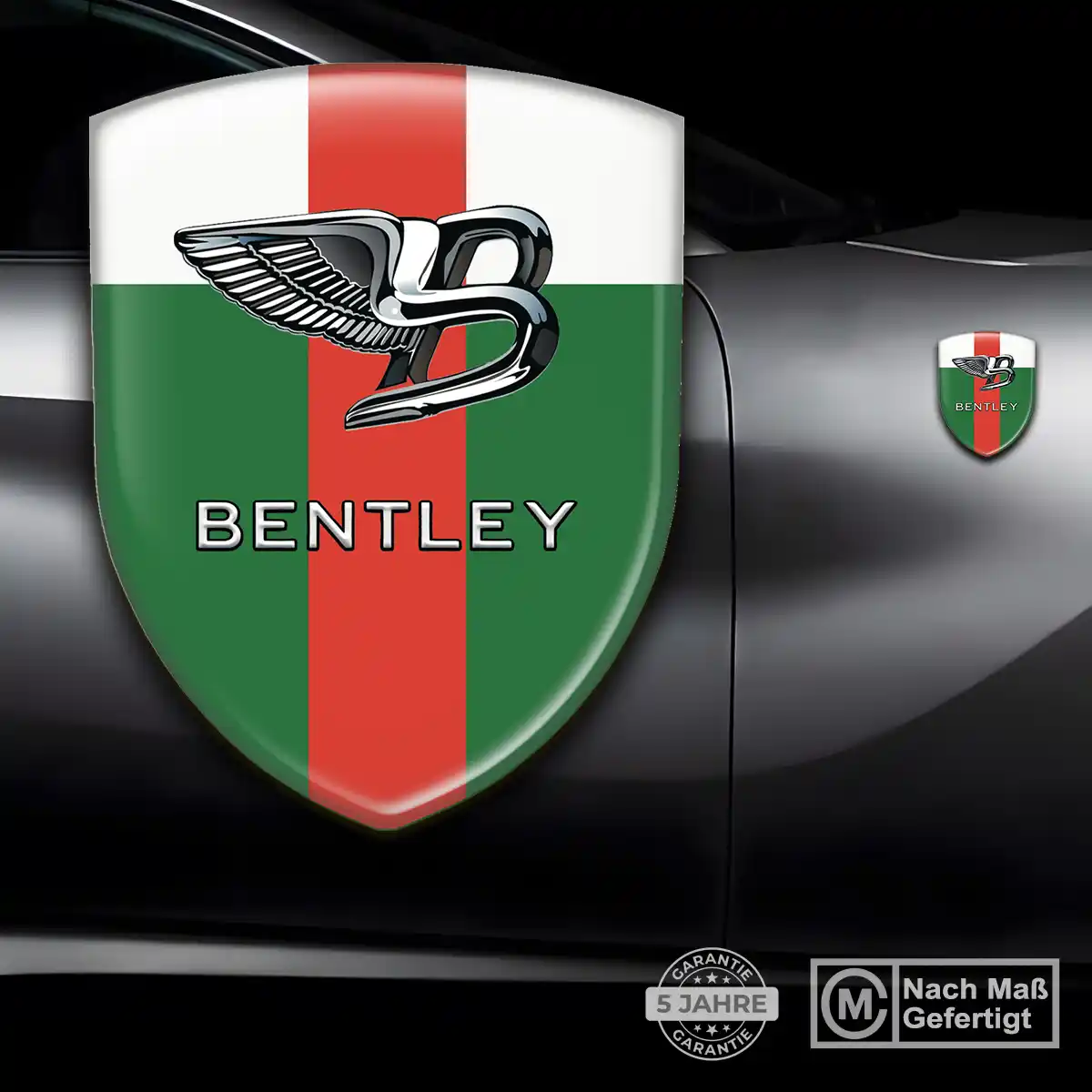 Bentley 3D Gel Aufkleber Silikon Auto Interieurdesign