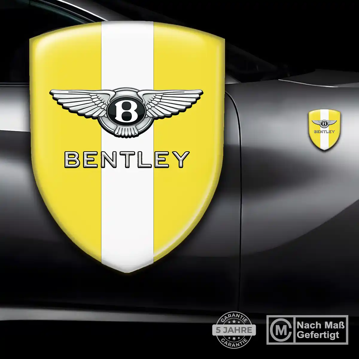Bentley 3D Gel Aufkleber Silikon Auto Limitierte Auflage