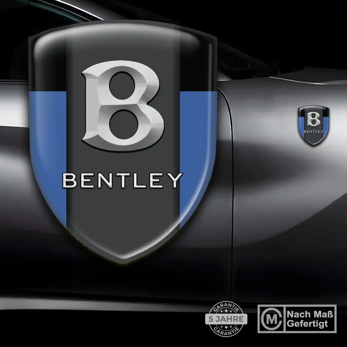 Bentley 3D Gel Aufkleber Silikon Auto Spitzenqualität