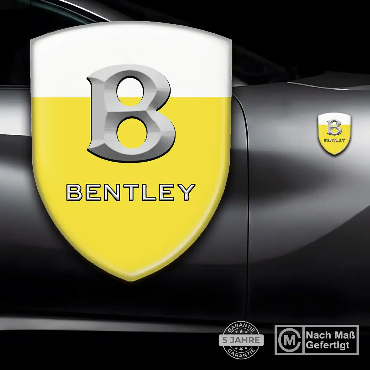 Bentley 3D Gel Aufkleber Silikon Erstklassige Qualität