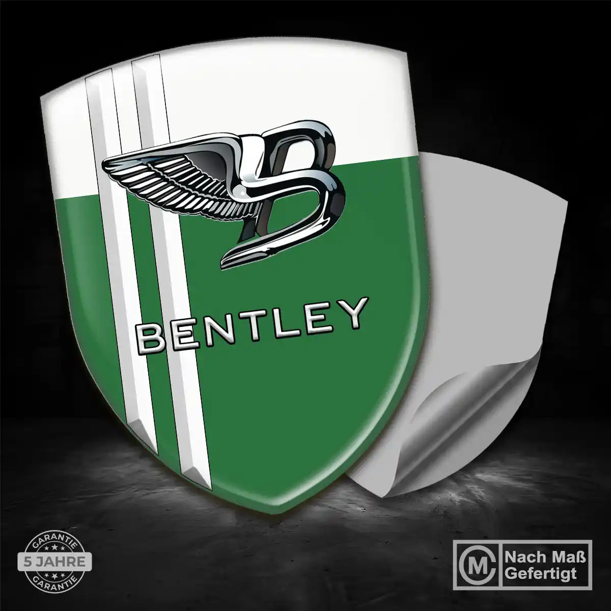 Bentley 3D Gel Aufkleber Wappen Auto Erstklassige Qualität