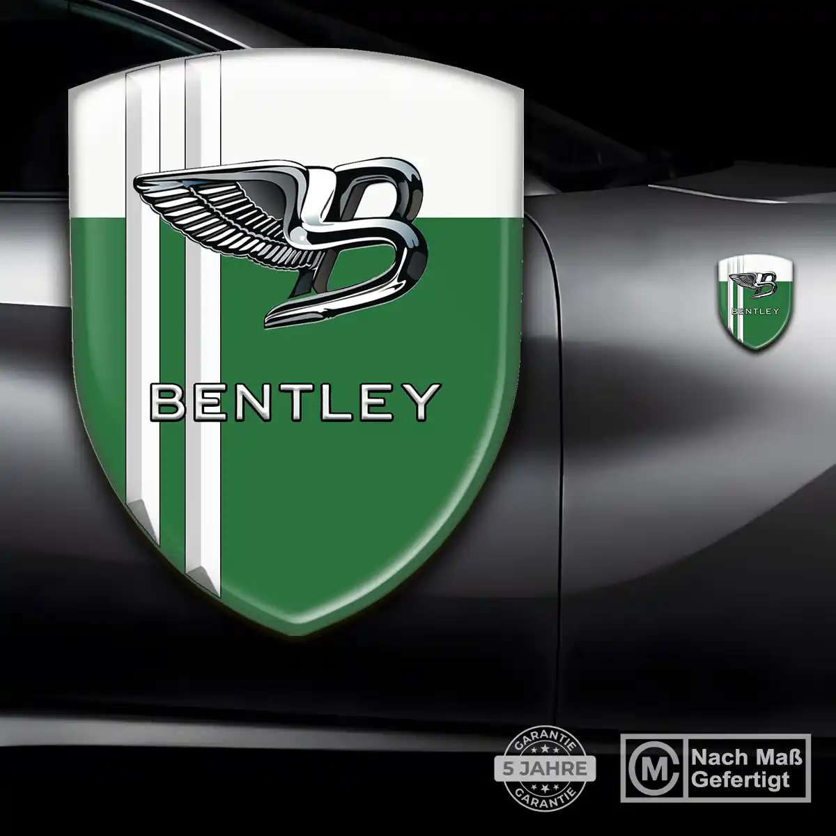 Bentley 3D Gel Aufkleber Wappen Auto Erstklassige Qualität