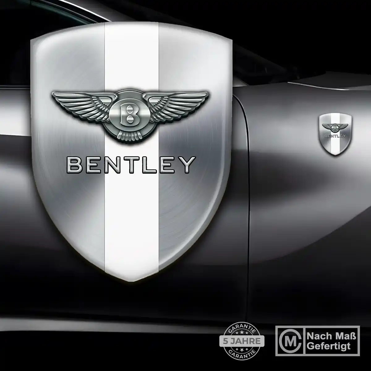 Bentley Aufkleber 3D Gel Emblem Ausdrucksstarkes Design