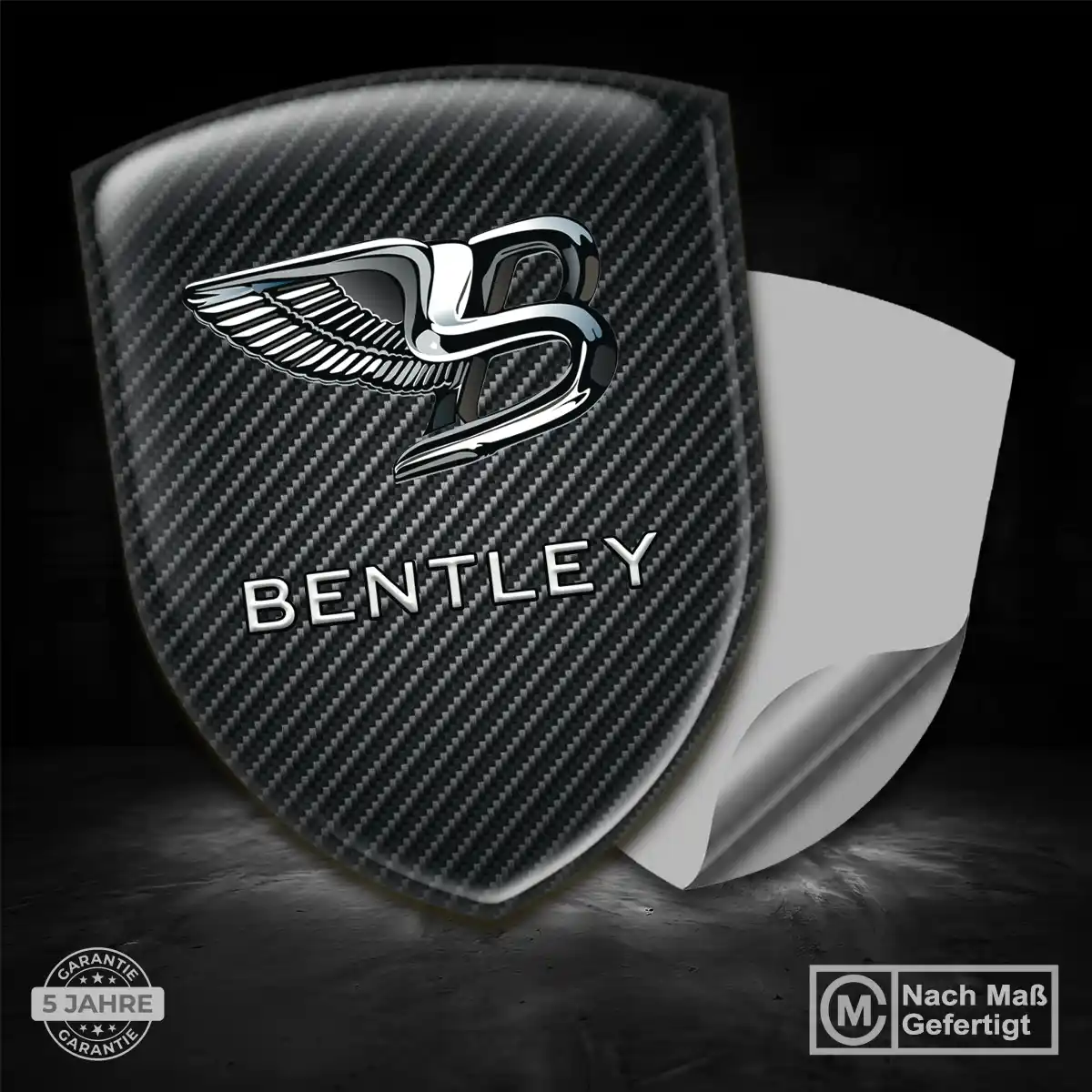 Bentley Aufkleber 3D Gel Emblem Auto Hochwertiges Harz