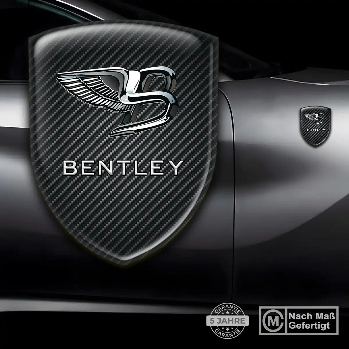 Bentley Aufkleber 3D Gel Emblem Auto Hochwertiges Harz