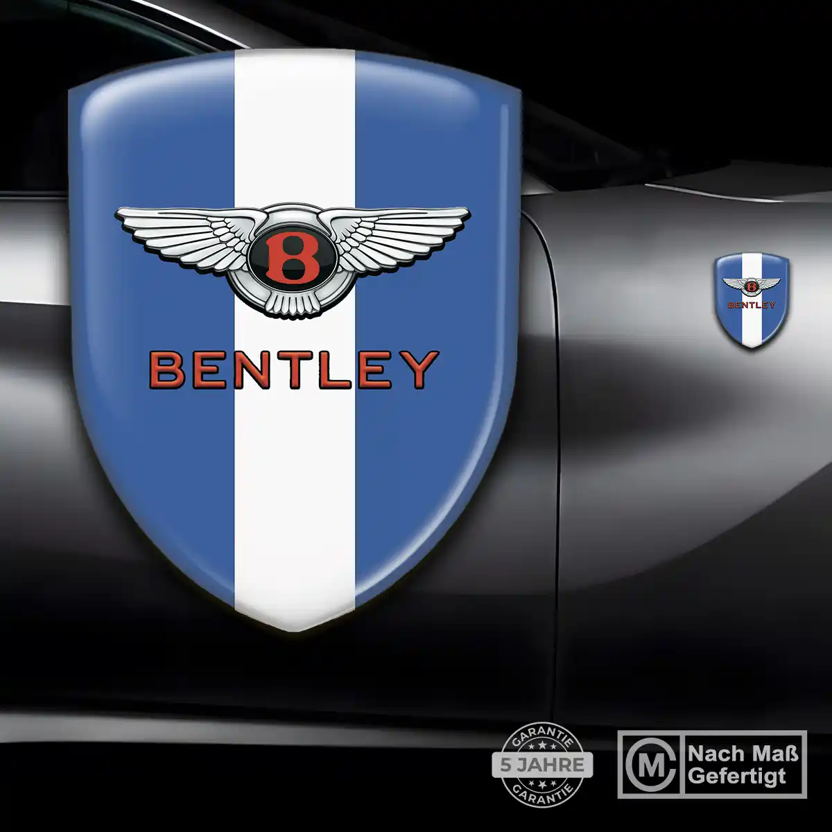 Bentley Aufkleber 3D Gel Emblem Auto Modernes Design