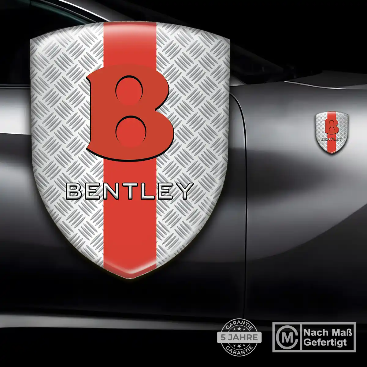 Bentley Aufkleber 3D Gel Emblem Auto Premium-Edition