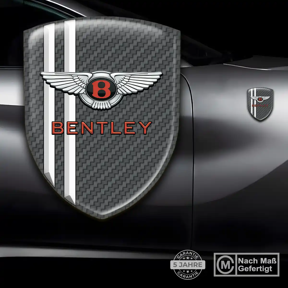 Bentley Aufkleber 3D Gel Emblem Auto Stilvolles Design