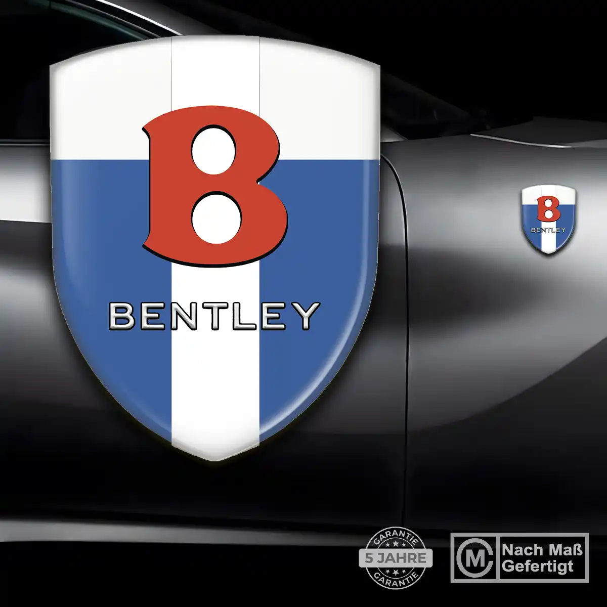Bentley Aufkleber 3D Gel Emblem Überzeugende Qualität