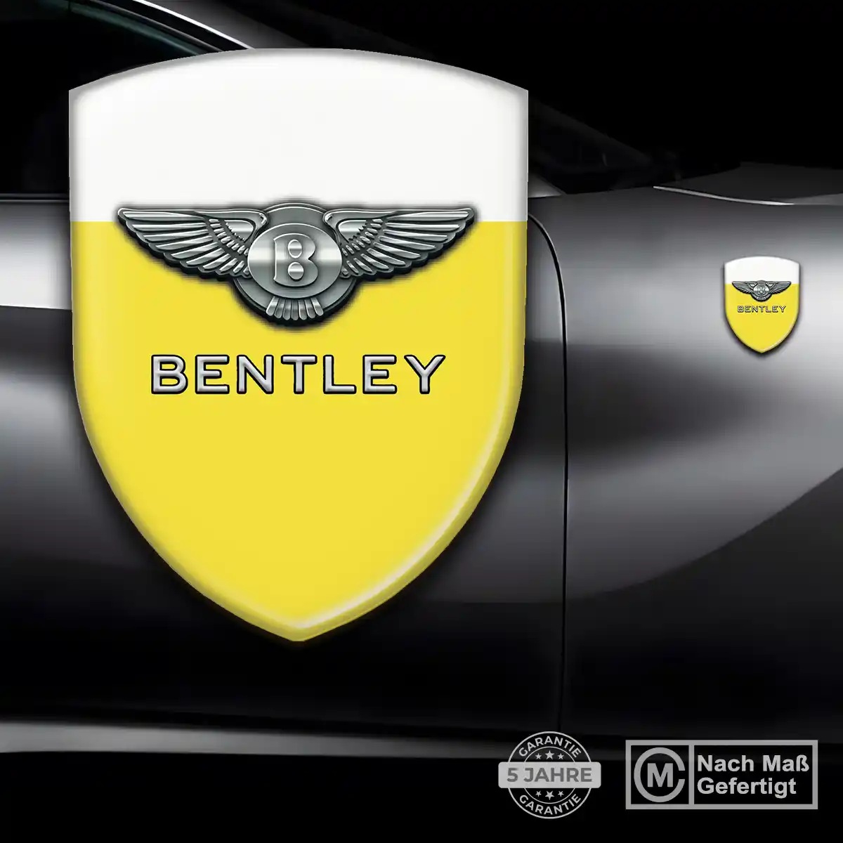 Bentley Aufkleber 3D Gel Emblem Erstklassige Qualität